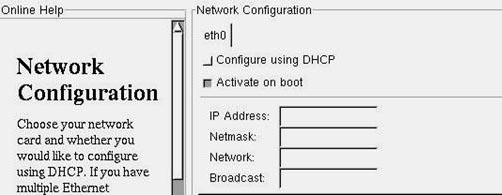 network settings