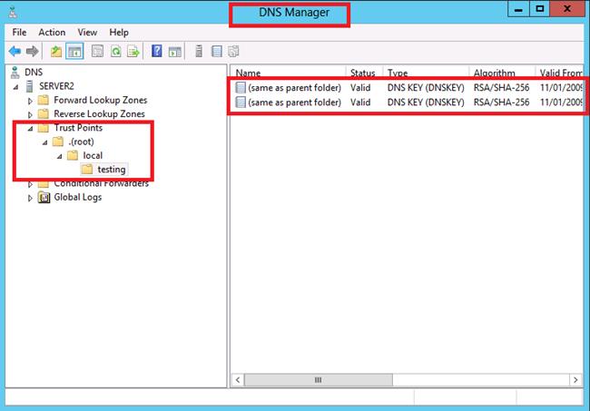 Digitally Signing Private DNS Server Zone Data